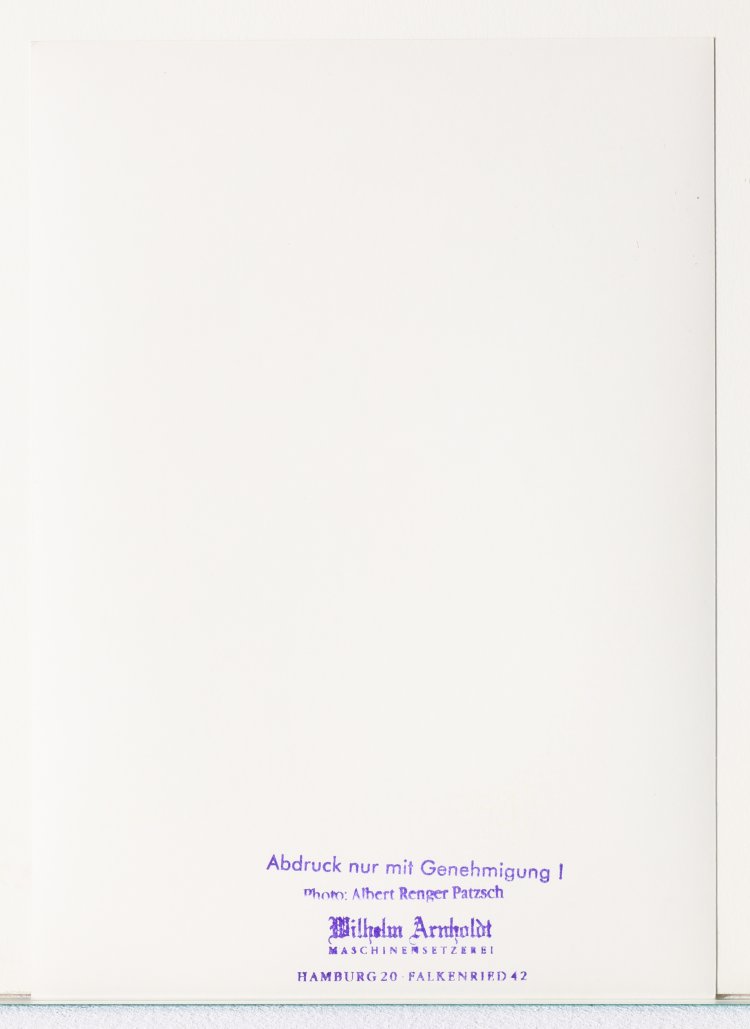 Bild 3 zu Objekt, Albert Renger-Patzsch*, 3 Photographs, K-13 218