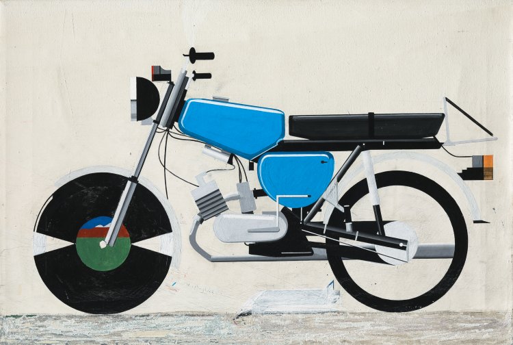 Hauptbild zu Objekt, Robert Seidel*, Fahrt ins Blaue, Painting, 2009, K-13 281