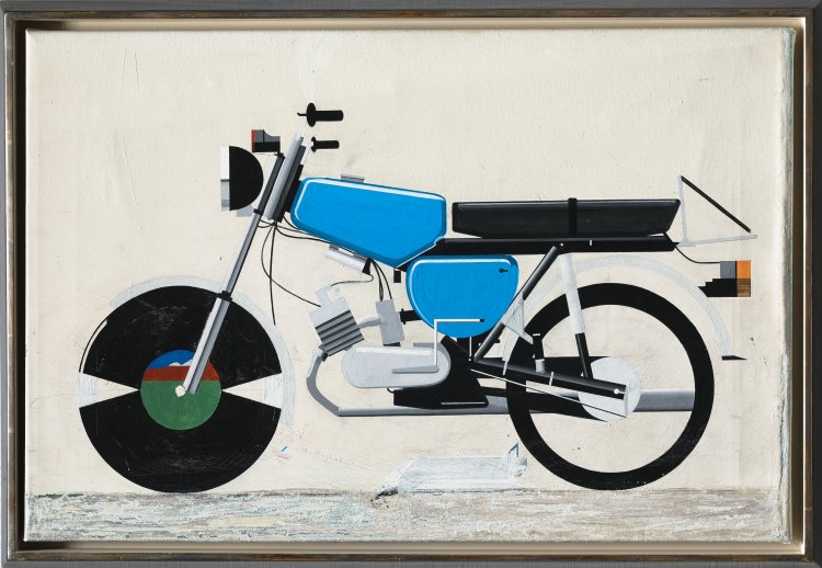 Bild 1 zu Objekt, Robert Seidel*, Fahrt ins Blaue, Painting, 2009, K-13 281
