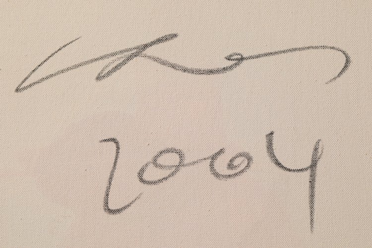 Bild 5 zu Objekt, Chen Yun Wang, Atmen, 2004, Acrylic on canvas, K-13 319