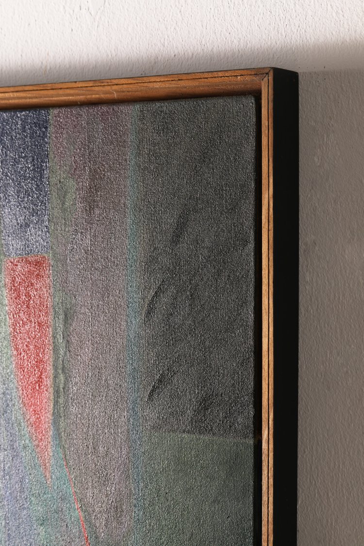 Bild 3 zu Objekt, Om Prakash Sharma, Space Field, 1990, Oil on canvas, K-13 324