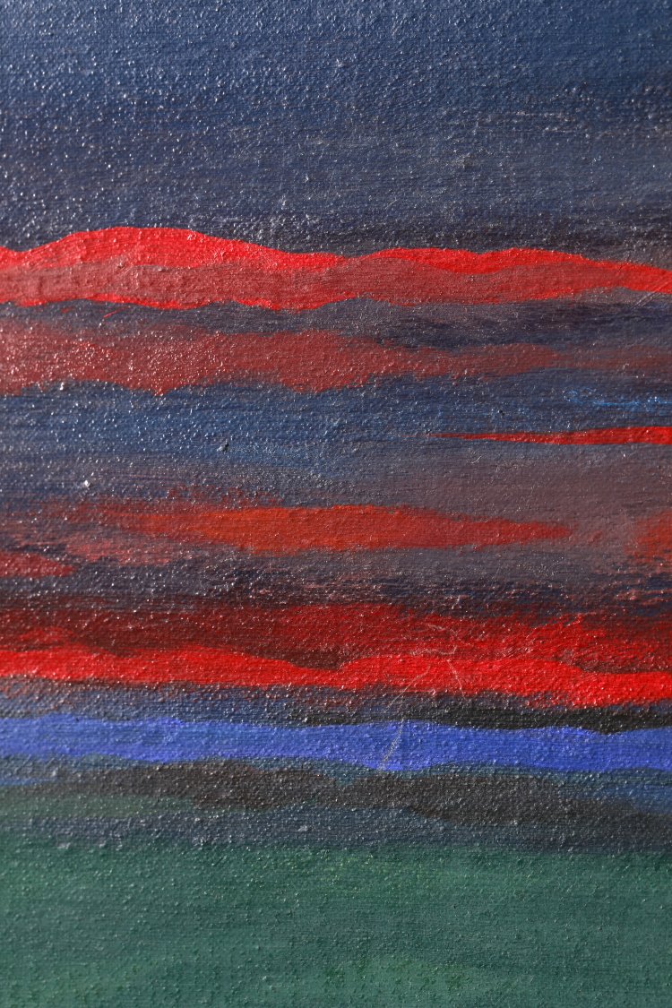 Bild 3 zu Objekt, Om Prakash Sharma, End of the Evening, 1991, Oil on canvas, K-13 325