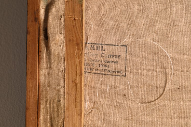 Bild 4 zu Objekt, Om Prakash Sharma, Ohne Titel, 1991, &Ouml;l/ Leinwand, K-13 327