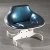 Joe Colombo, Comfort, Schichtholz Sessel Modell Sella 1001