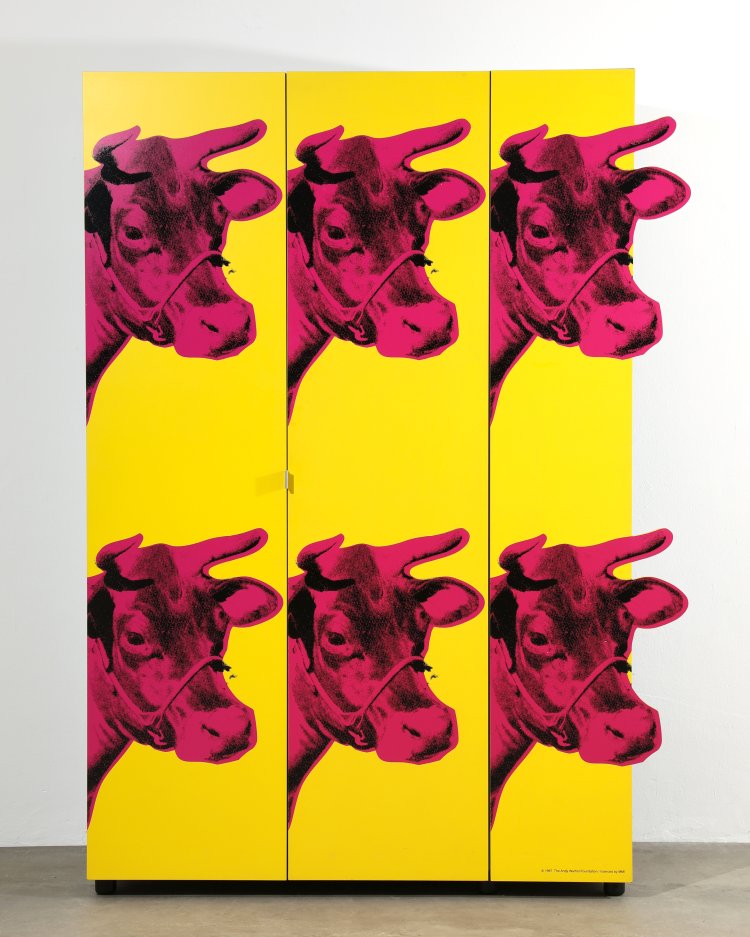 Bild 1 zu Objekt, Andy Warhol, hb Collection, limited Cabinet with the Cow Wallpaper motif, hb Collection, K-13 516