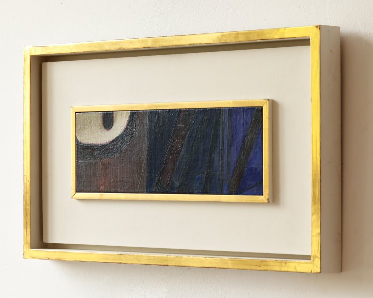 Hauptbild zu Objekt, Georg Meistermann*, Kleiner Grundriss. 1957. Oil on canvas, K-13 201