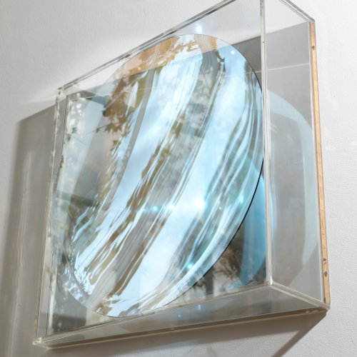 Adolf Luther*, Mirror object, 1973, signed