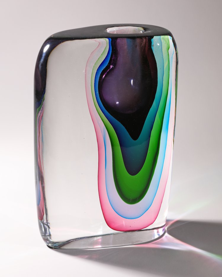 Hauptbild zu Objekt, Antonio Da Ros, Cenedese, Contrappunto Vase, Gino Cenedese, Murano, K-13 77