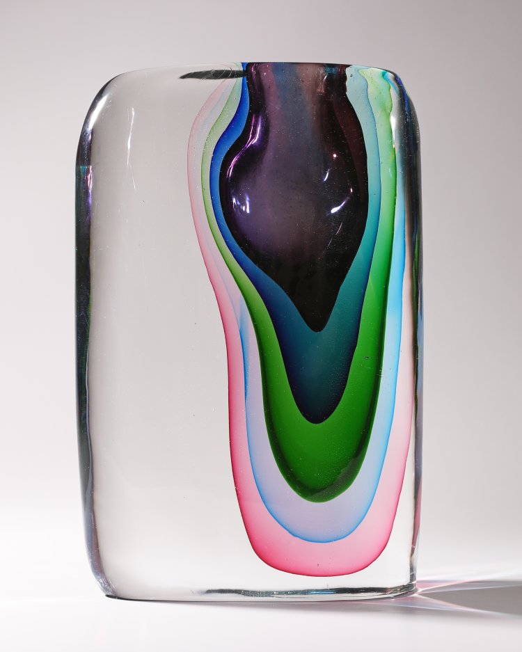 Bild 1 zu Objekt, Antonio Da Ros, Cenedese, Contrappunto Vase, Gino Cenedese, Murano, K-13 77