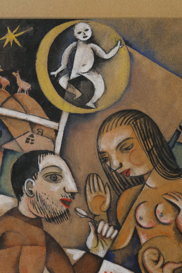 Bild 3 zu Objekt, Helene Czapski-Holzmann, Ohne Titel, 1921, K-13 183