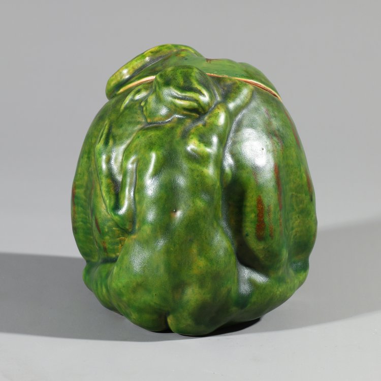 Bild 2 zu Objekt, Rupert Carabin, figurative tobacco pot for Molines, Paris, Molines, Paris, K-13 88