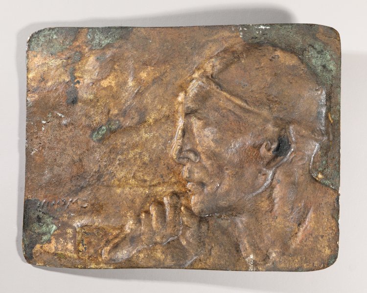 Bild 4 zu Objekt, Constantin Emile Meunier, Wandrelief, Le Mineur, um 1900, K-13 166