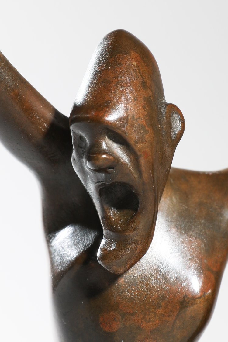 Bild 1 zu Objekt, Jean Ren&eacute; Gauguin, Dancer with outstretched leg, K-13 170