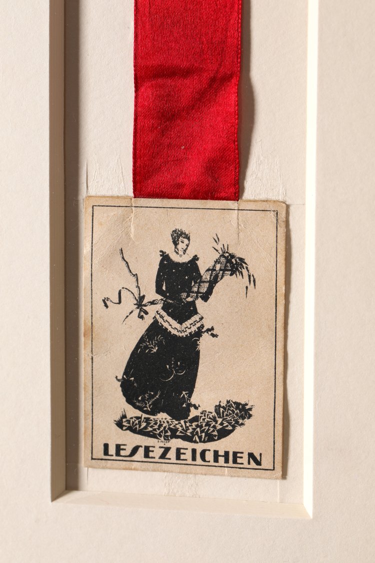 Bild 2 zu Objekt, Dagobert Peche, Wiener Werkst&auml;tte A.G. seltenes Lesezeichen, Wiener Werkst&auml;tte A.G., K-13 175
