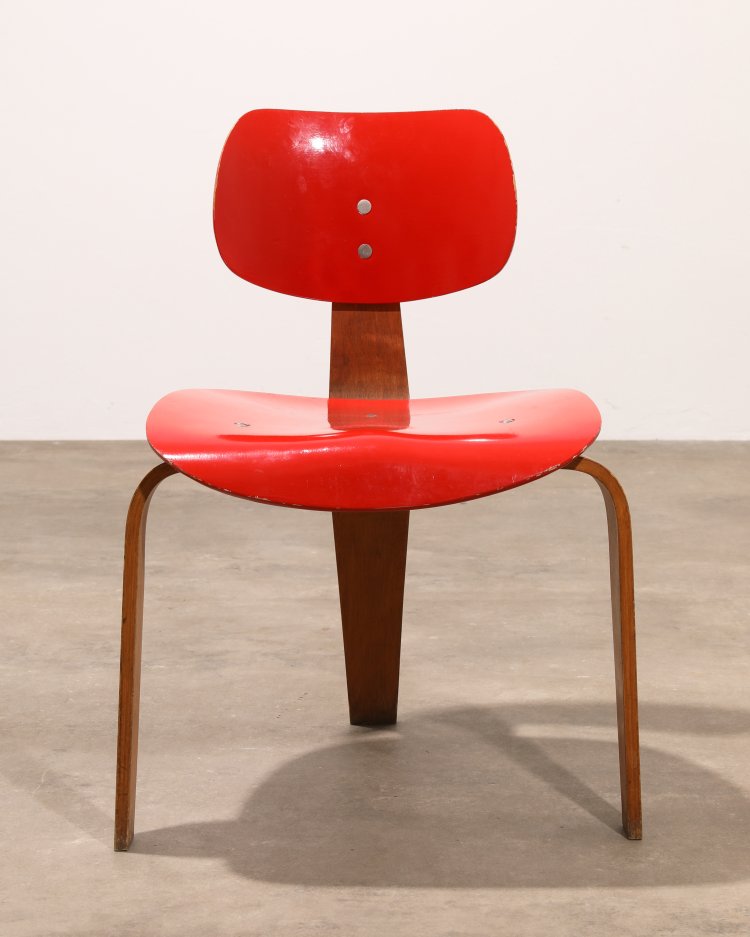 Bild 2 zu Objekt, Egon Eiermann, Wilde & Spieth, 4 Chairs, model SE 42 (SE 3), Wilde & Spieth, K-13 346