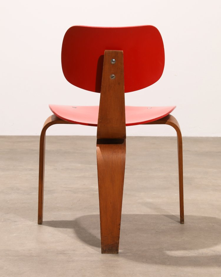 Bild 4 zu Objekt, Egon Eiermann, Wilde & Spieth, 4 Chairs, model SE 42 (SE 3), Wilde & Spieth, K-13 346