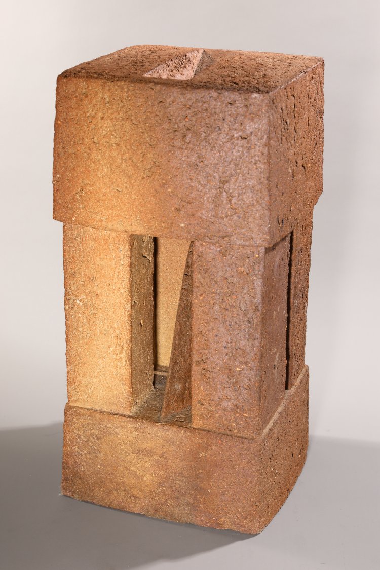 Hauptbild zu Objekt, Johannes Gebhardt, Skulptur, Haus des W&auml;chters, um 1989, K-13 131