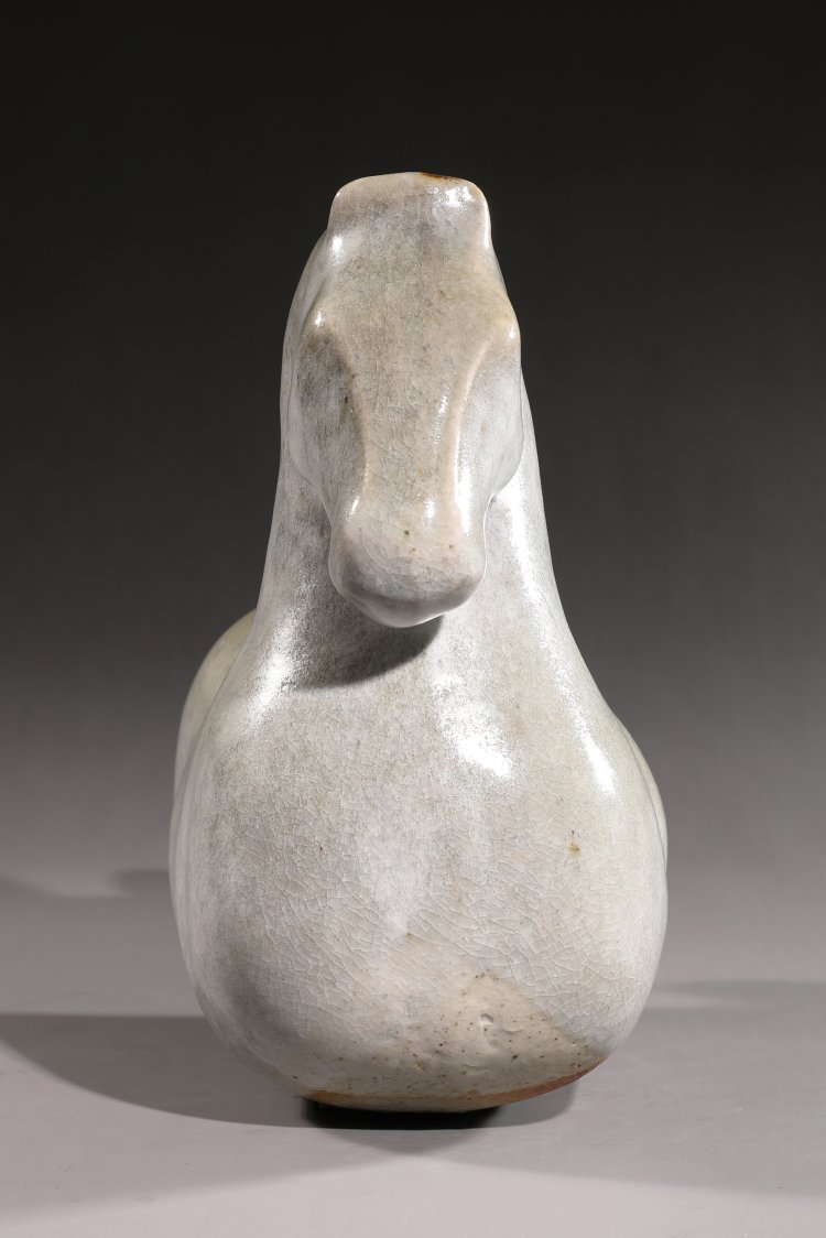 Bild 1 zu Objekt, Gustav and Ulla Kraitz, Sculpture swan horse, ca. 1990, K-13 145