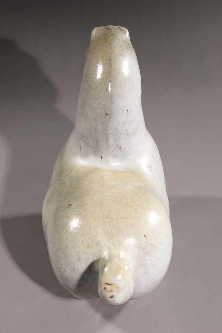 Bild 3 zu Objekt, Gustav and Ulla Kraitz, Sculpture swan horse, ca. 1990, K-13 145