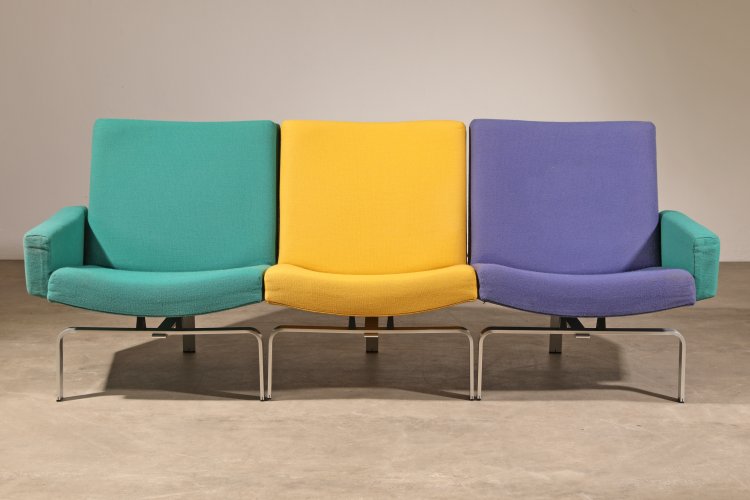 Bild 1 zu Objekt, J&oslash;rgen H&oslash;j, Niels Vits&oslash;e, modular 3 seater Sofa, Niels Vits&oslash;e, K-13 429