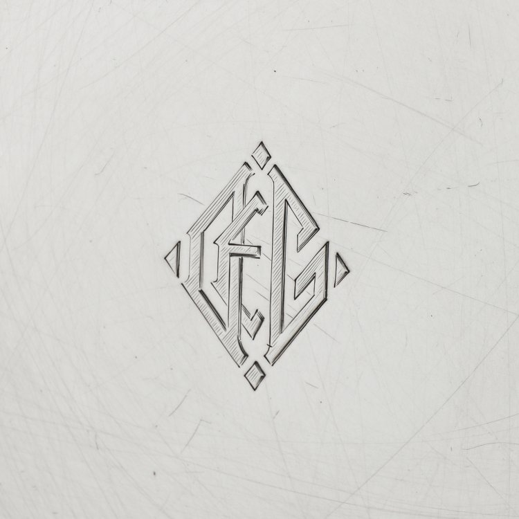 Bild 1 zu Objekt, Silbertablett, Tiffany & Co., New York, K-14 44