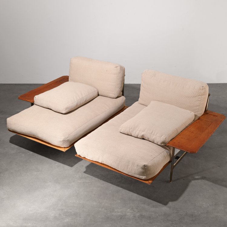 Hauptbild zu Objekt, 2 Recamiere Model Diesis, Antonio Citterio,Paolo Nava, B&B Italia, K-14 678