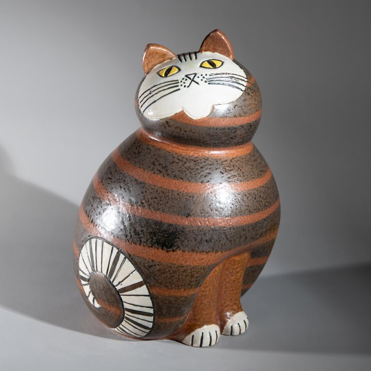 Hauptbild zu Objekt, ceramic cat, Lisa Larson, K-14 205