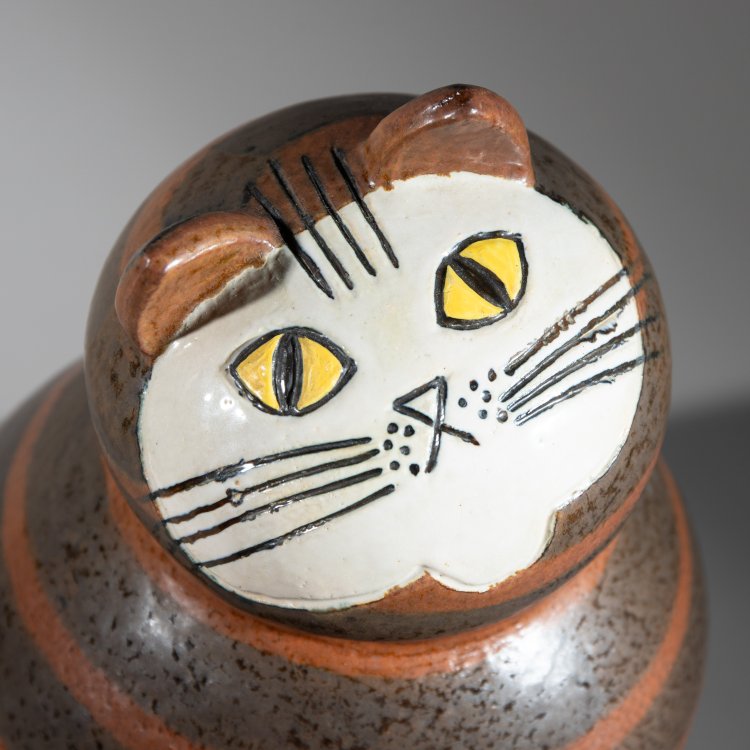 Bild 1 zu Objekt, ceramic cat, Lisa Larson, K-14 205