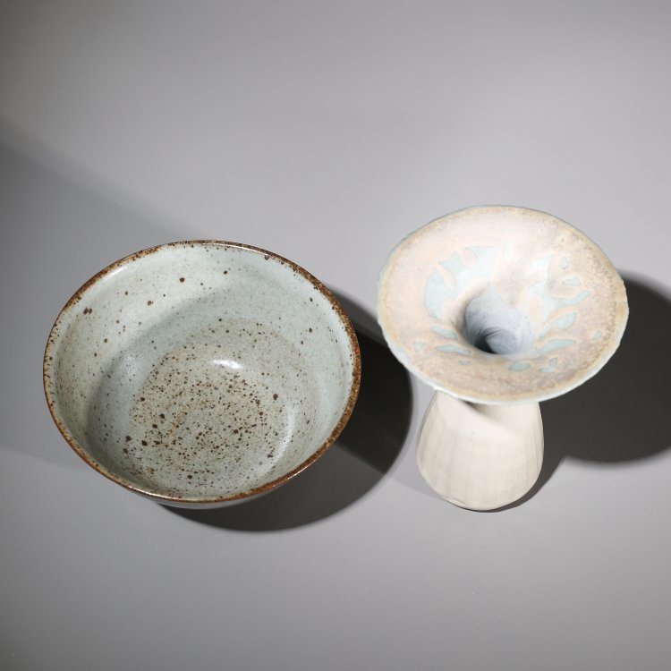Bild 2 zu Objekt, Bowl and vase, David Leach,Mary White, K-13O 92