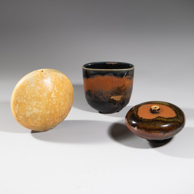 Hauptbild zu Objekt, 3 vases, Gotlind Weigel,Gerald Weigel, K-13O 134