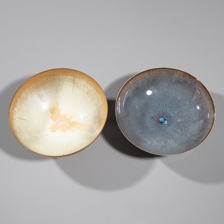 Bild 1 zu Objekt, 2 bowls, G&ouml;rge Hohlt, G&ouml;rge Hohlt, K-13O 43