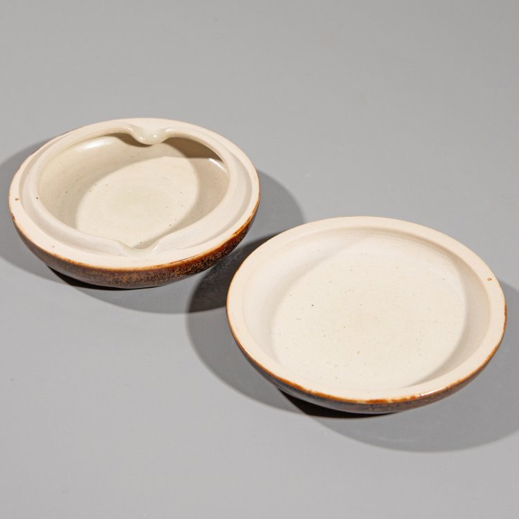 Bild 2 zu Objekt, 1 vase, 2 bowls, 1 lidded box, Colin Pearson,Frank Schillo,Luigi de Lerma,Heinz Dietz, K-13O 107