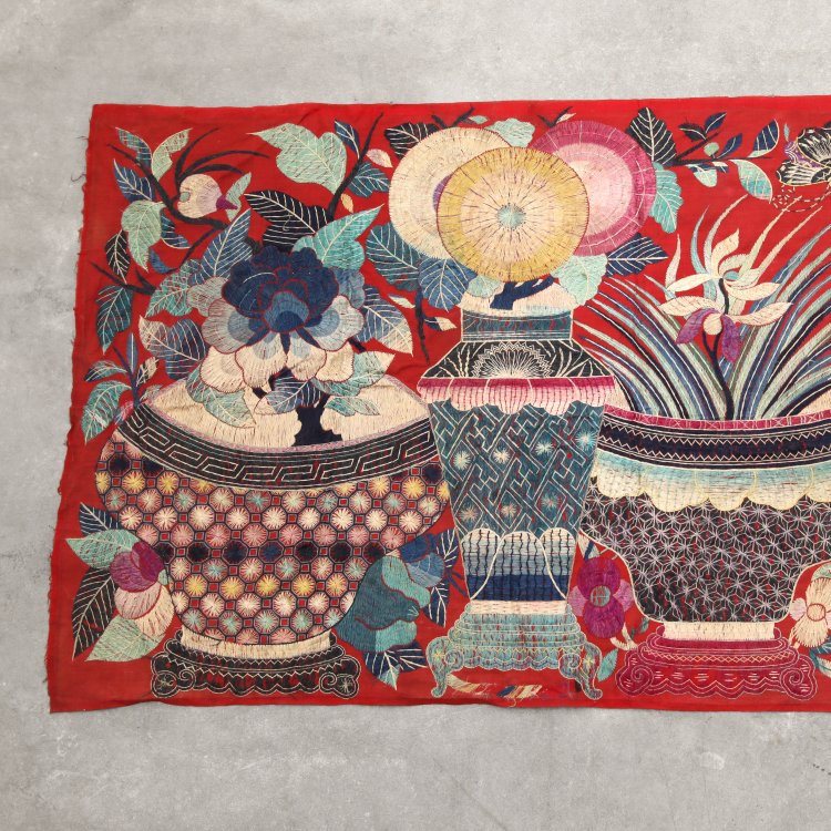 Bild 4 zu Objekt, Bestickter Wandbehang, China, K-14 1