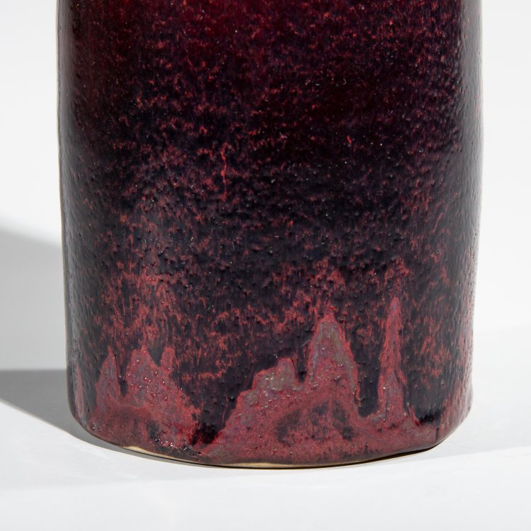 Bild 4 zu Objekt, Vase / Bottle Oxblood, G&ouml;rge Hohlt, K-13O 44