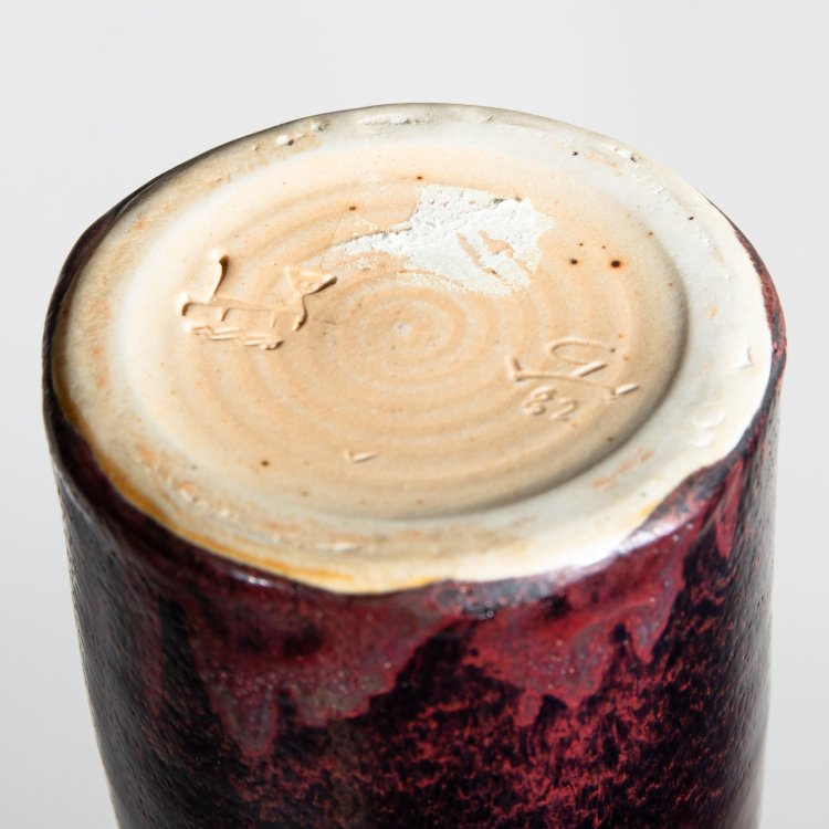 Bild 6 zu Objekt, Vase / Bottle Oxblood, G&ouml;rge Hohlt, K-13O 44