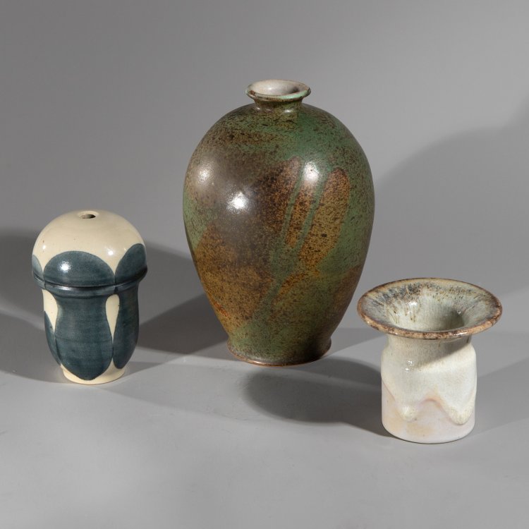 Hauptbild zu Objekt, 3 vases, Liebfriede Bernstiel,Barbara Stehr,Reinhold Riekmann, K-13O 10