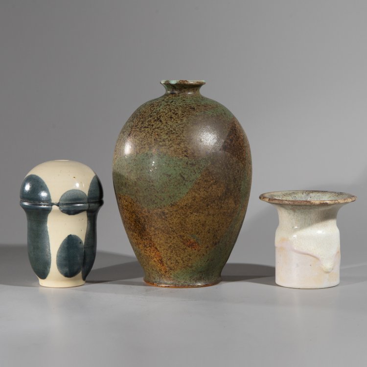 Bild 1 zu Objekt, 3 vases, Liebfriede Bernstiel,Barbara Stehr,Reinhold Riekmann, K-13O 10