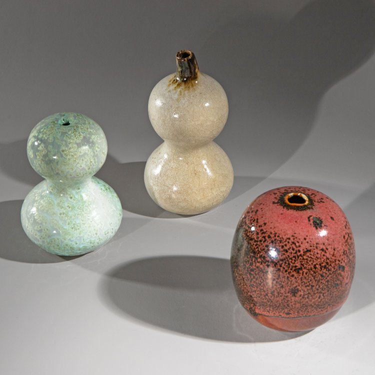 Hauptbild zu Objekt, 3 vases, Horst Kerstan, K-13O 55