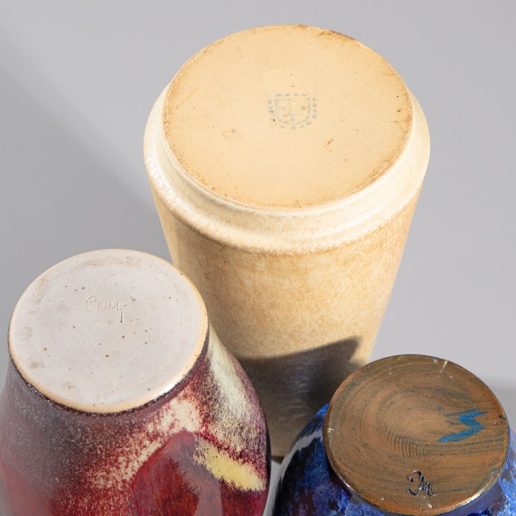 Bild 4 zu Objekt, 4 vases, 1 can, 1 bowl, K-13O 149