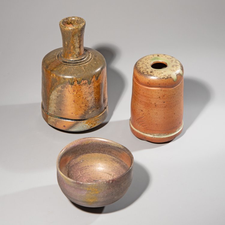 Hauptbild zu Objekt, 2 vases + 1 bowl, Horst Kerstan, K-13O 58