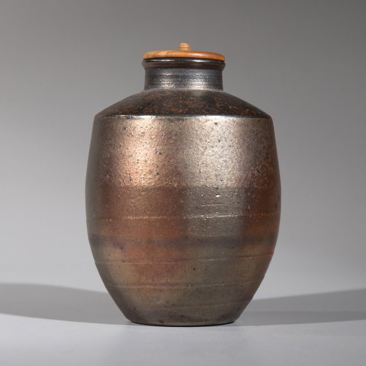 Bild 10 zu Objekt, 2 cans with wooden lid ("Chaire"), part of Japanese tea preparation, Horst Kerstan, K-13O 61