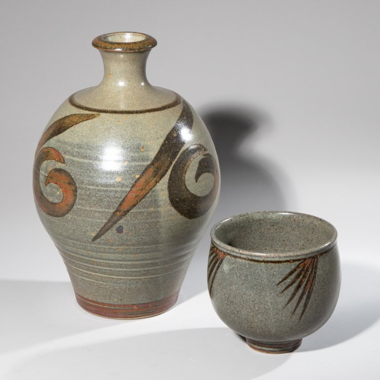 Hauptbild zu Objekt, Vase + tall bowl, Horst Kerstan, K-13O 62