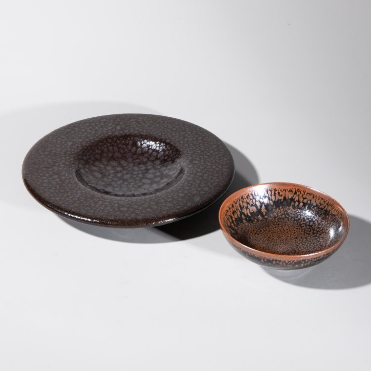 Hauptbild zu Objekt, Small bowl and plate, Horst Kerstan,Barbara Stehr, K-13O 67