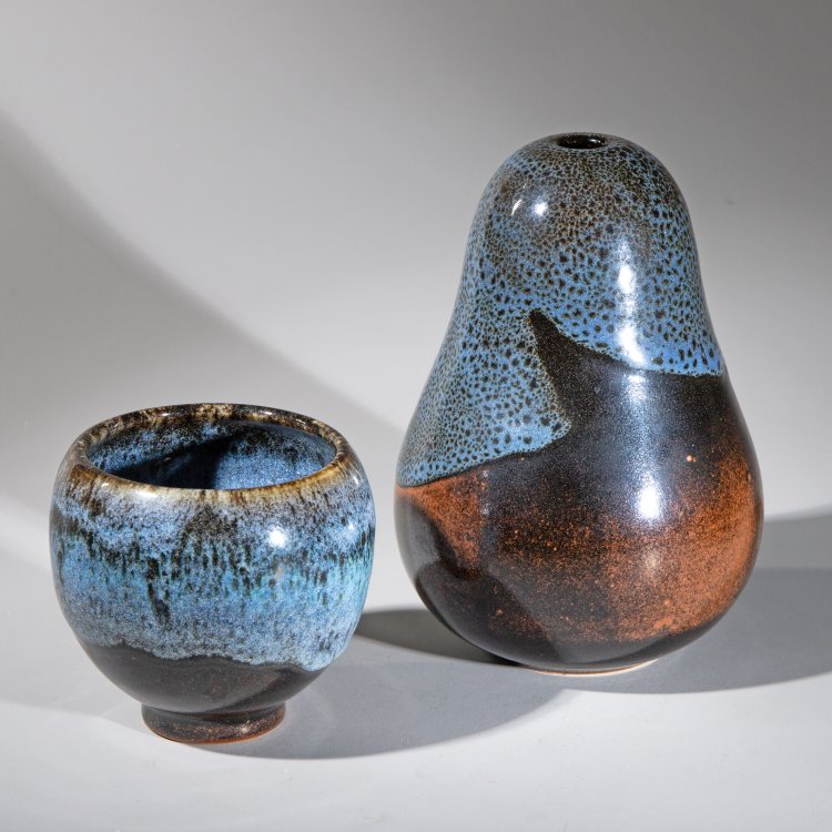 Hauptbild zu Objekt, Vase and tall bowl, Horst Kerstan, K-13O 69