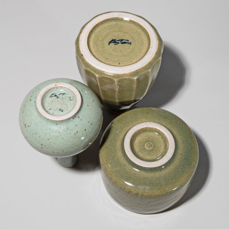 Bild 3 zu Objekt, 2 vases + 1 bowl, Horst Kerstan, K-13O 72