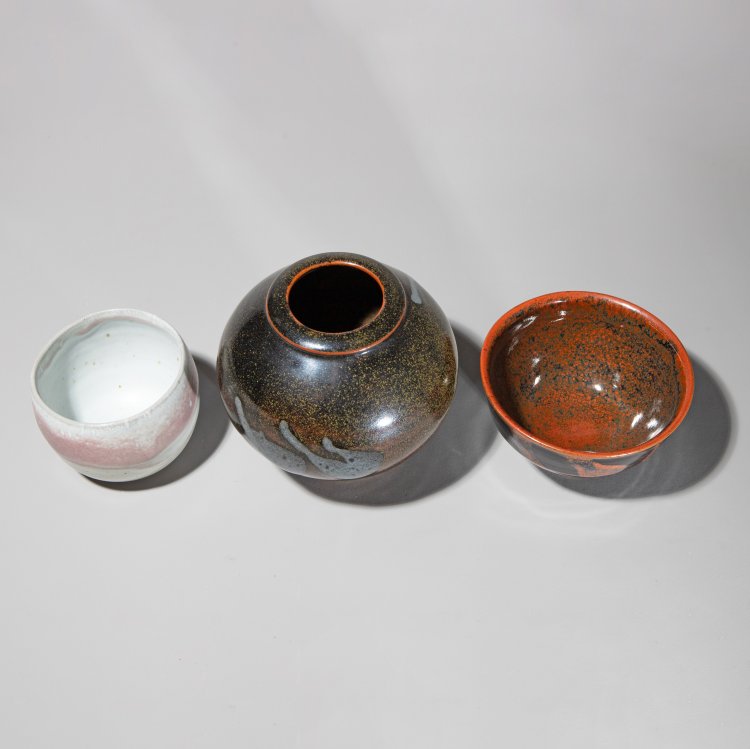 Bild 1 zu Objekt, 2 Small bowls, 1 vase, Horst Kerstan, K-13O 73