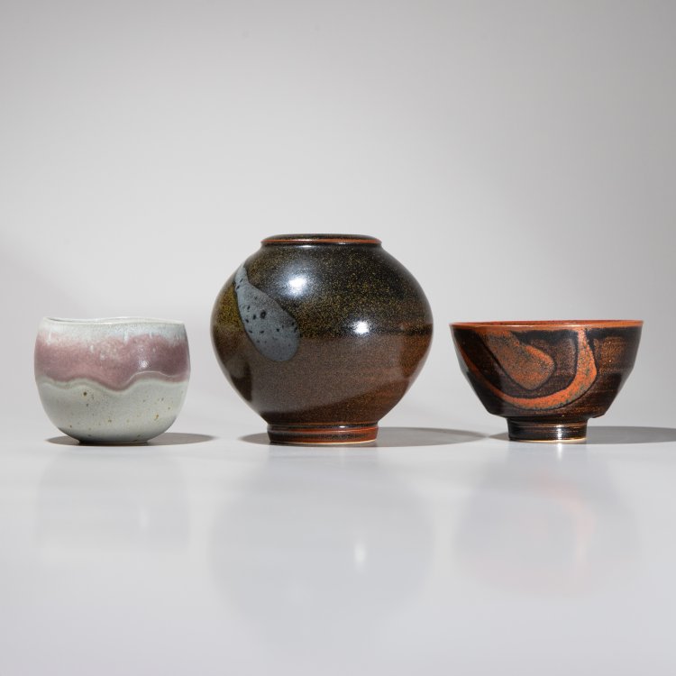 Bild 3 zu Objekt, 2 Small bowls, 1 vase, Horst Kerstan, K-13O 73