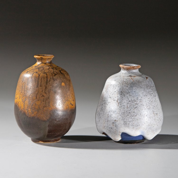 Hauptbild zu Objekt, 2 small vases, Richard Bampi, K-13O 9