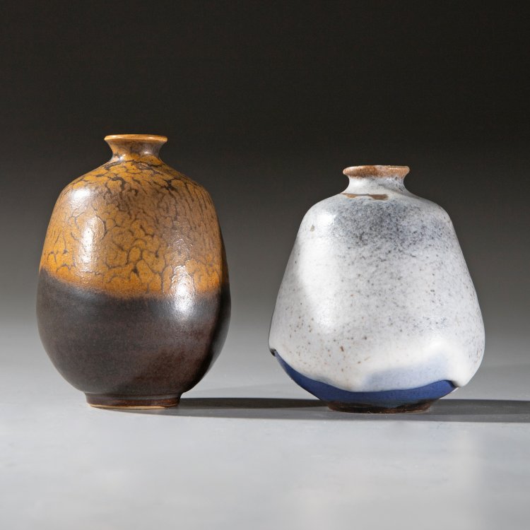 Bild 1 zu Objekt, 2 small vases, Richard Bampi, K-13O 9