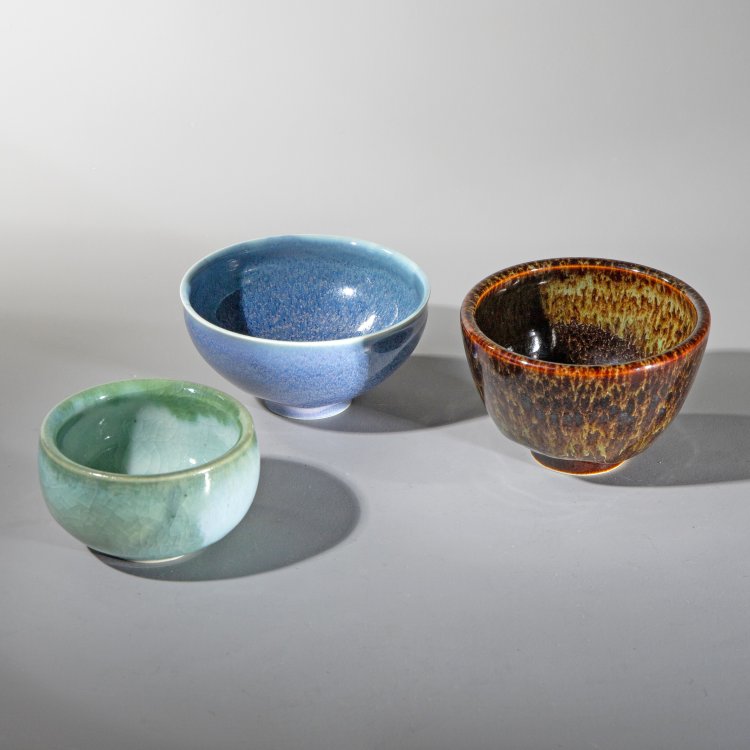 Hauptbild zu Objekt, 3 bowls, Christine Atmer de Reig, K-13O 6